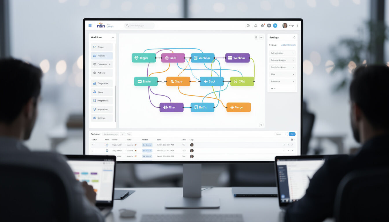 Découvrez N8N, l'outil d'automatisation open-source incontournable qui simplifie vos workflows et booste votre productivité.