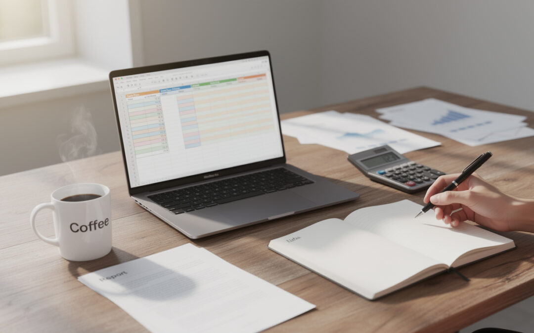 Comment construire un tableau de trésorerie simple