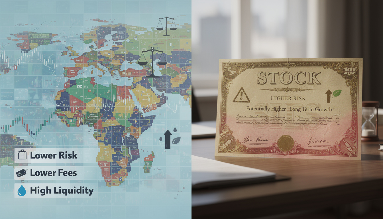 découvrez les différences entre les etf et les actions pour faire le meilleur choix d'investissement selon vos objectifs et votre profil.