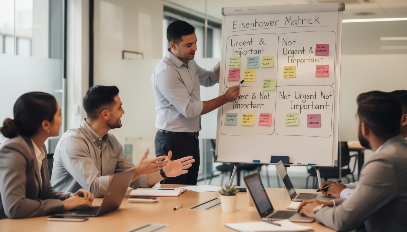 découvrez la méthode eisenhower pour prioriser vos tâches efficacement et améliorer votre gestion du temps au quotidien.