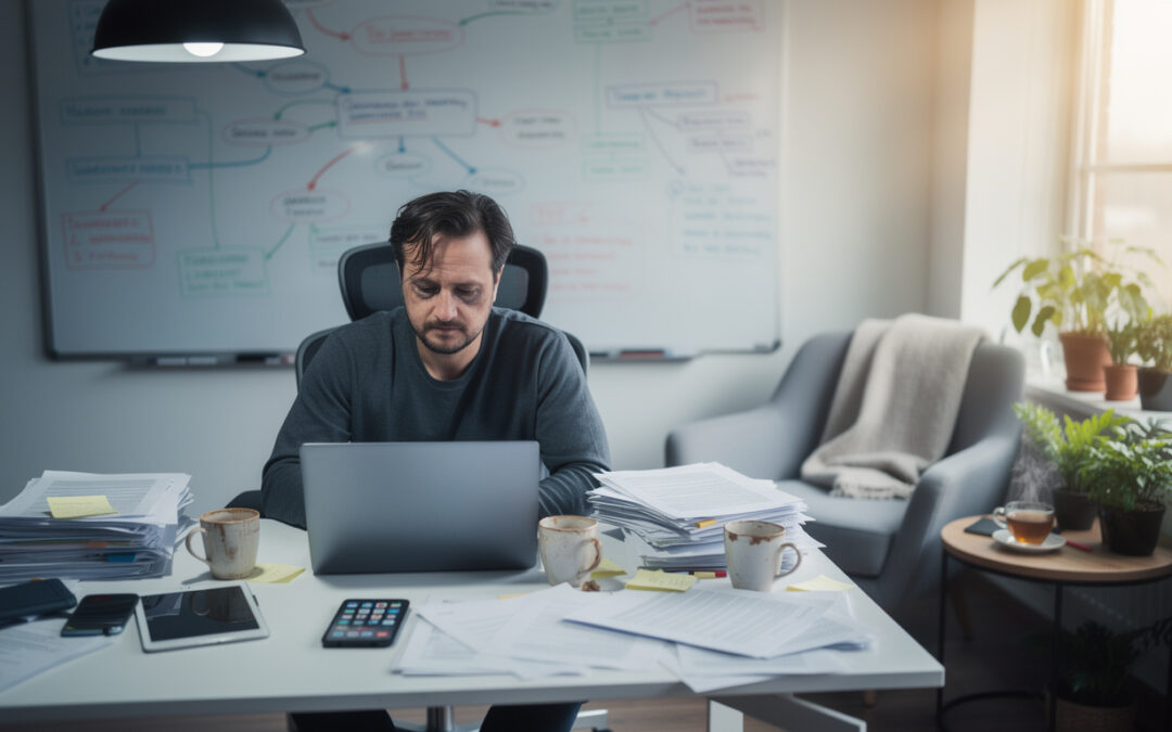 Burn-out entrepreneurial : signes et solutions