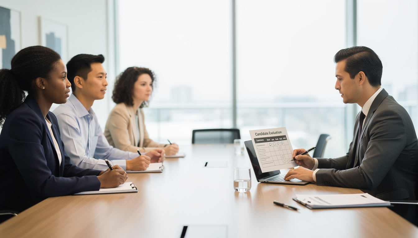 découvrez comment mener un entretien d’embauche structuré efficacement pour évaluer les candidats de manière objective et professionnelle.