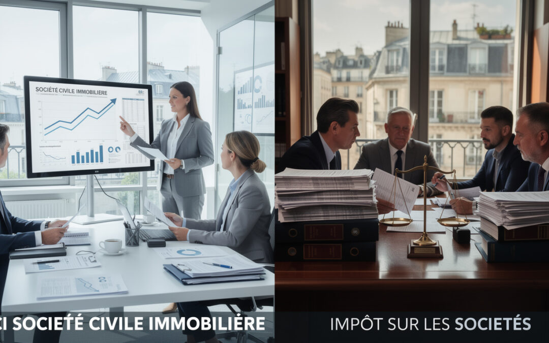 SCI à l’IR ou à l’IS : avantages et inconvénients