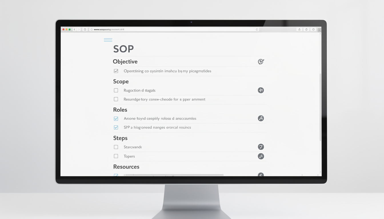 découvrez comment créer une sop facilement grâce à notre guide simple et pratique, étape par étape, pour optimiser vos procédures opérationnelles.