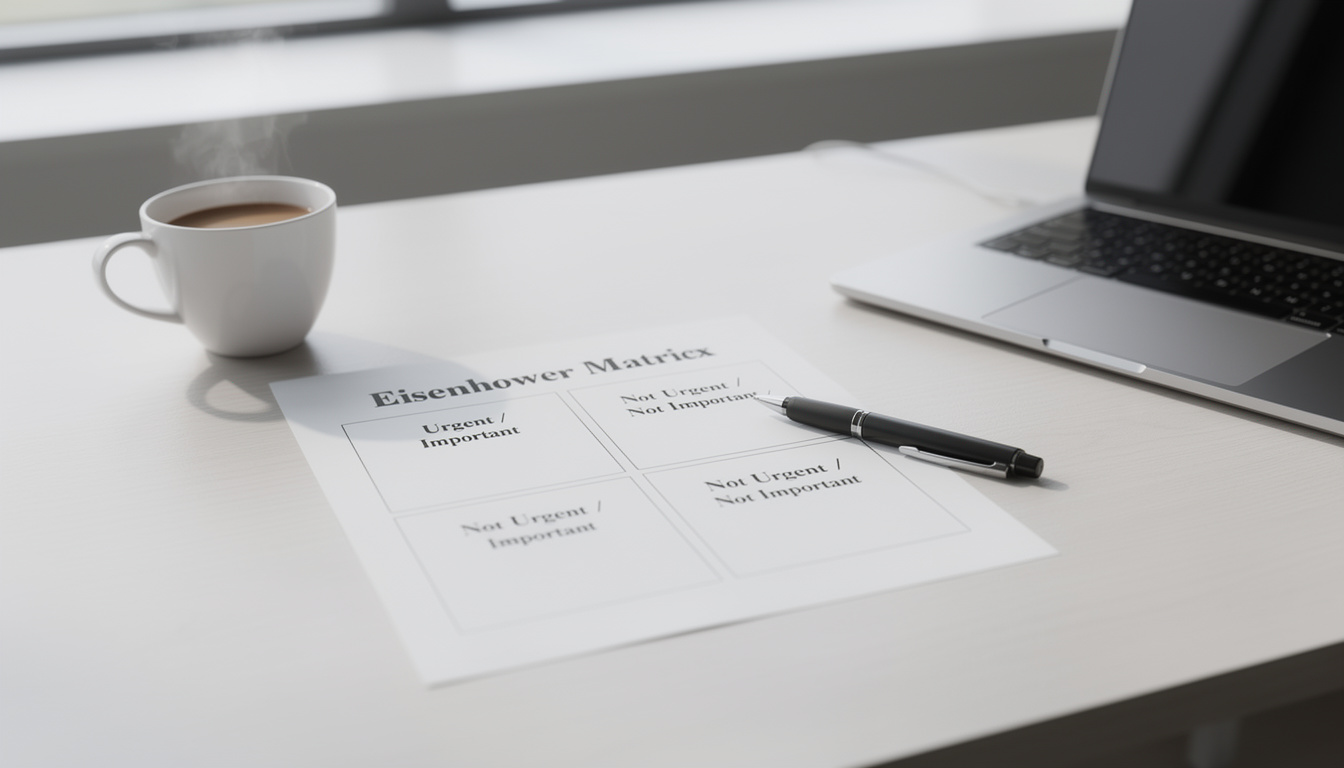 découvrez comment organiser efficacement vos priorités grâce à la méthode eisenhower pour mieux gérer votre temps et augmenter votre productivité.