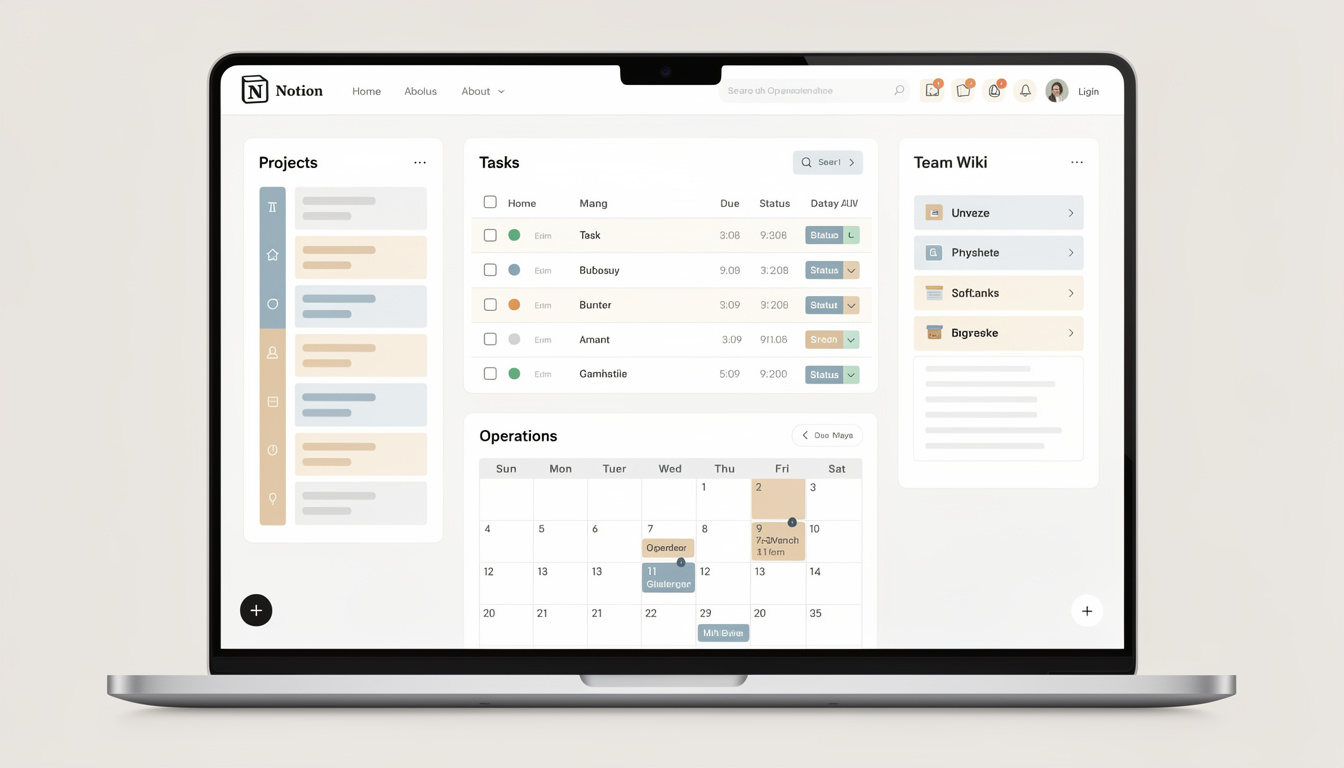 apprenez à créer un système complet d’organisation interne avec notion pour optimiser votre gestion de tâches, projets et équipe.