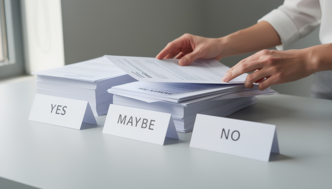 découvrez des conseils pratiques pour trier efficacement les candidatures et optimiser votre processus de recrutement.